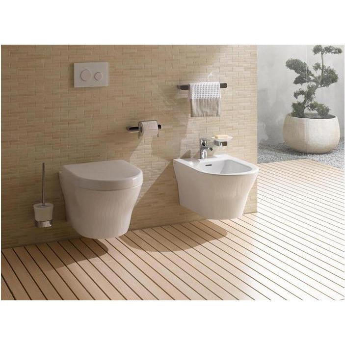 Thumbnail - TOTO, Toilette + Bidet, MH Wand-Bidet mit Hahnloch und Überlauf weiss