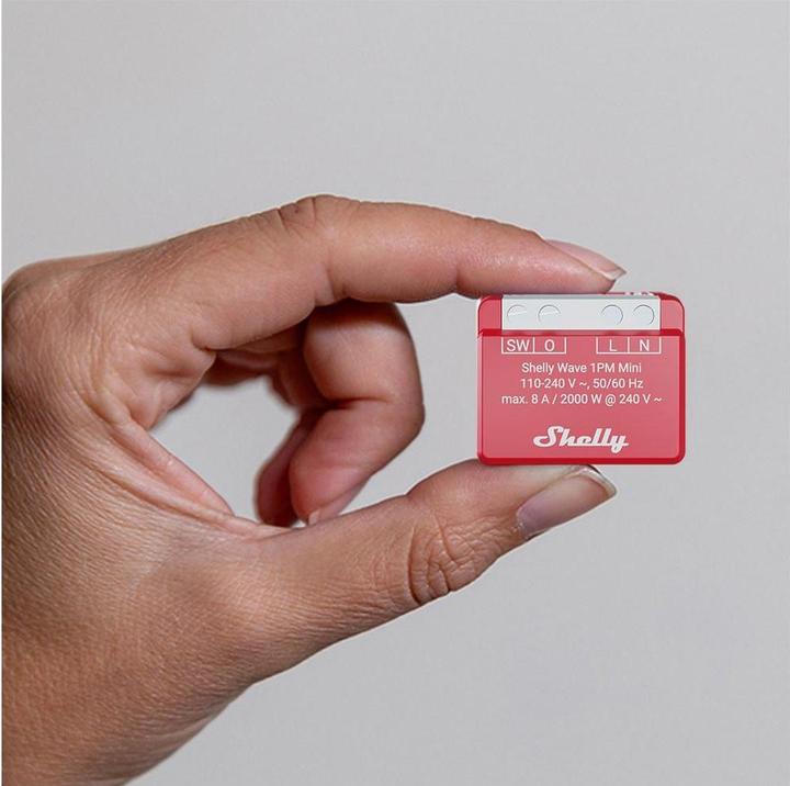 Produktbild Shelly Wave 1PM Mini EU LR (Schaltaktor)