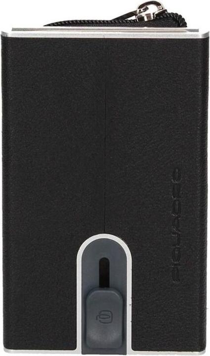 Actual product image Piquadro Leather Card Holder, Square Sliding System, PP5585B3R