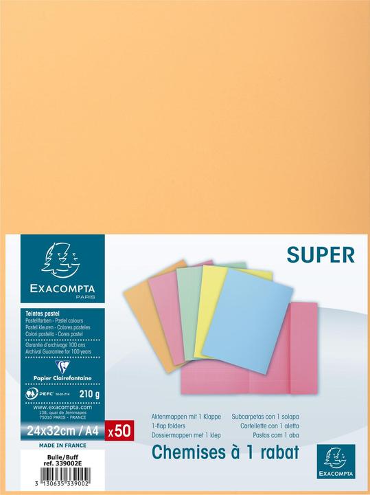 Immagine prodotto Exacompta Scrapbook - Copertine di file (A4, 50x)
