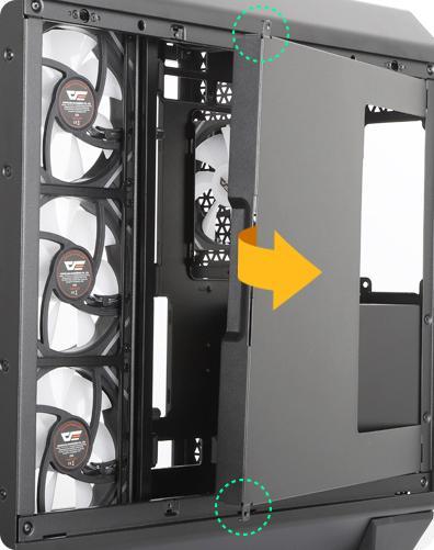 Produktbild Darkflash Tech Torre Darkflash Dy570 Negra Atx (ATX, mATX, Mini-ITX)