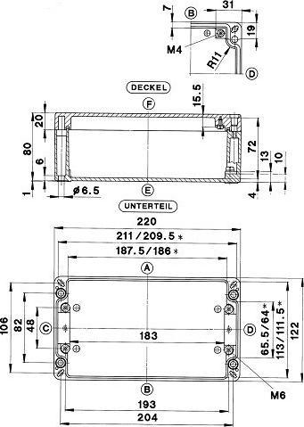 Actual product image Bernstein 1240000000 (Housing)