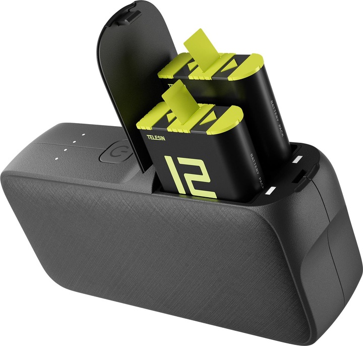 Produktbild Telesin charger+power bank for GoPro Hero 11/10/9 GP-PB-001 (9, GoPro Hero 11)
