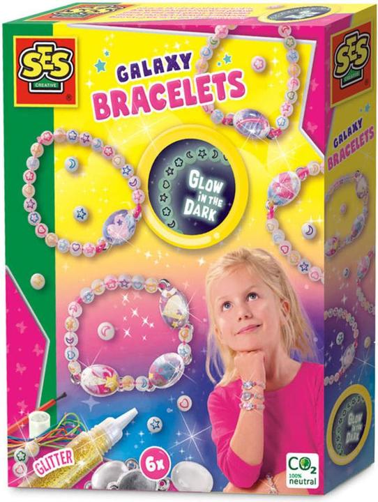 Produktbild Ses Glow in the Dark Galaxy Armbänder