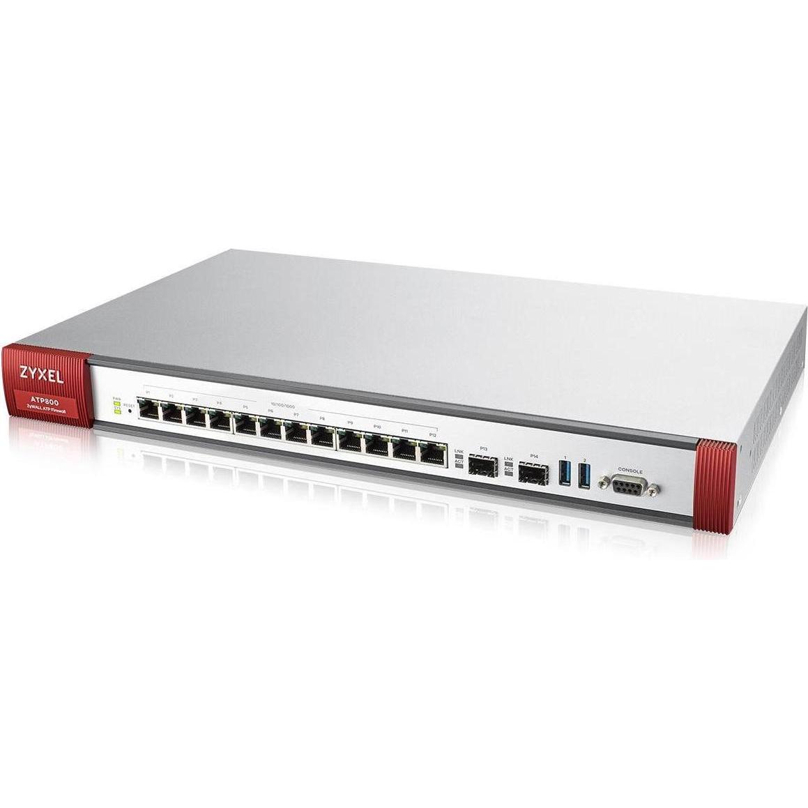 Zyxel ATP800, ATP-Firewall mit Sandbox inkl. Gold-Lizenz für 1 Jahr, Firewall