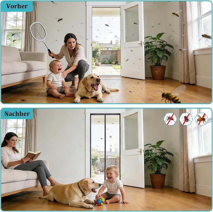 Produktbild Apalus Fliegengitter (100 x 210 cm)
