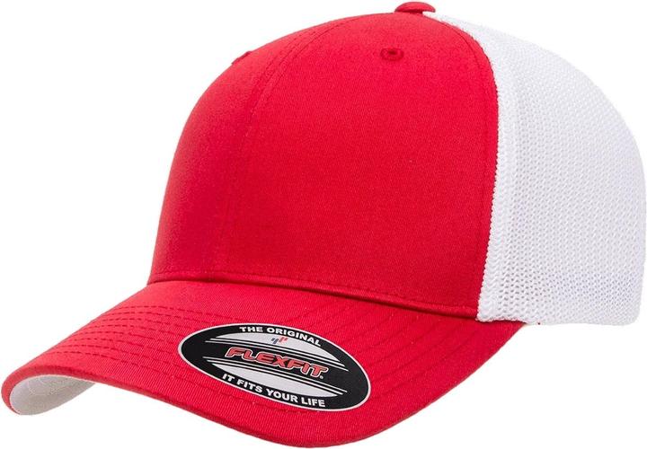 Actual product image Flexfit Two Tone Mesh Trucker Cap