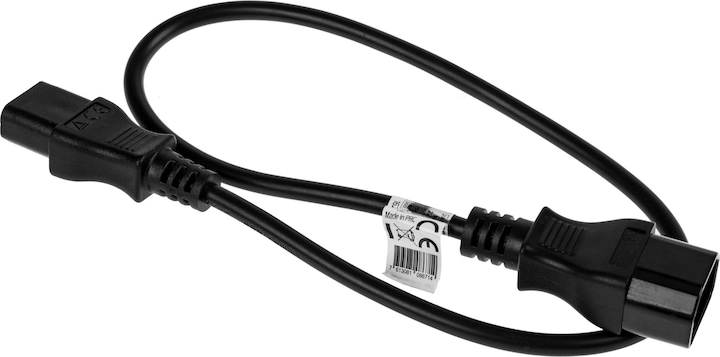 Actual product image Furber Extension cable C13-C14 0.5 m Black (0.50 m)