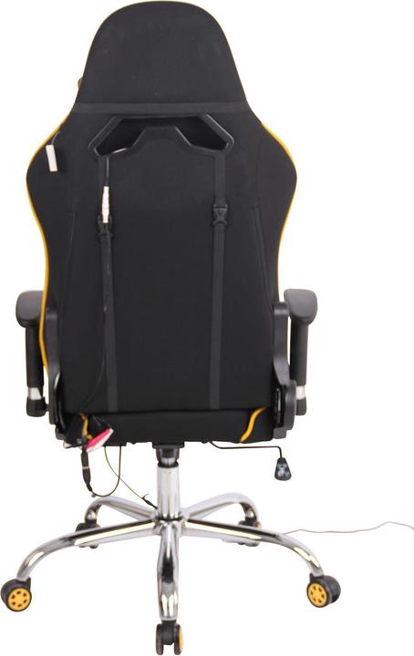 Actual product image CLP Limit XM office chair fabric, black/yellow