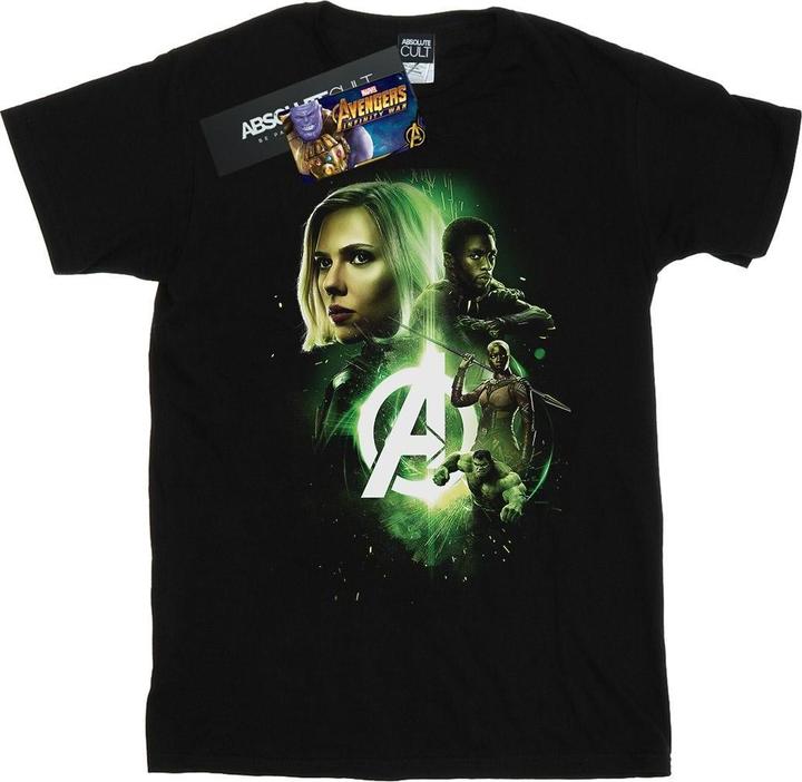 Produktbild Avengers Infinity War Witwe Panther Team Up TShirt (4XL)