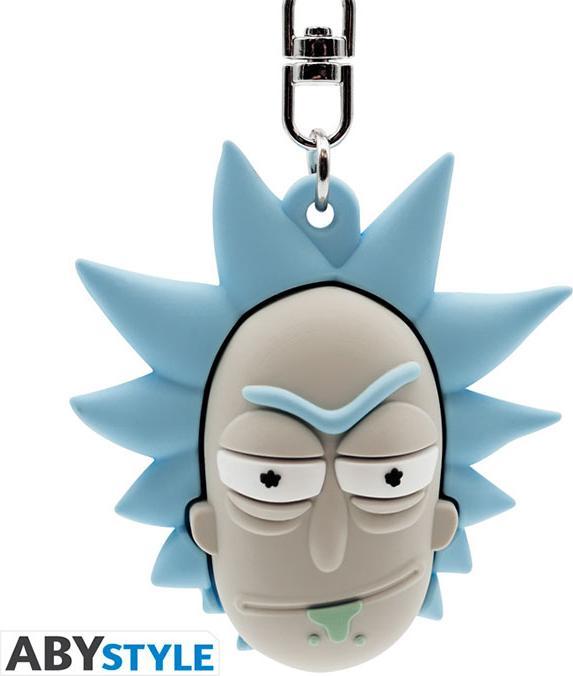Actual product image ABYstyle Portachiavi Rick and Morty Rick Sanchez