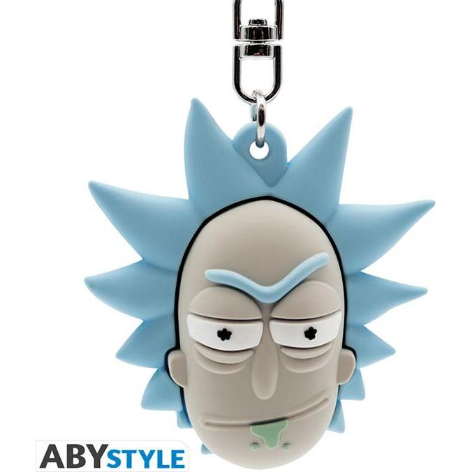 ABYstyle, Portachiavi, Portachiavi Rick and Morty Rick Sanchez, Multicolore