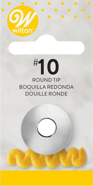 Produktbild Wilton Round Carded (Spritztüllen)