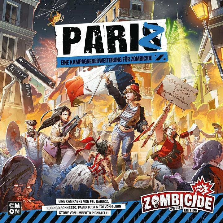 Immagine prodotto Cmon Zombicide 2. Edition - PariZ (Tedesco, 1 - 6 Giocatori)