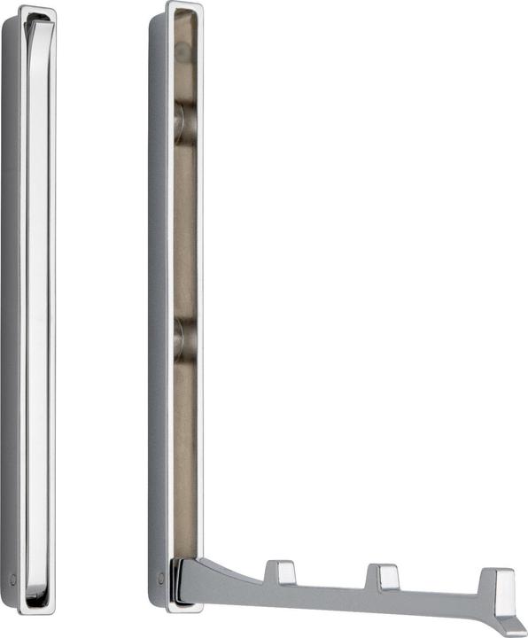 Produktbild Garderobenhaken zum Einlassen klappbar 177mm