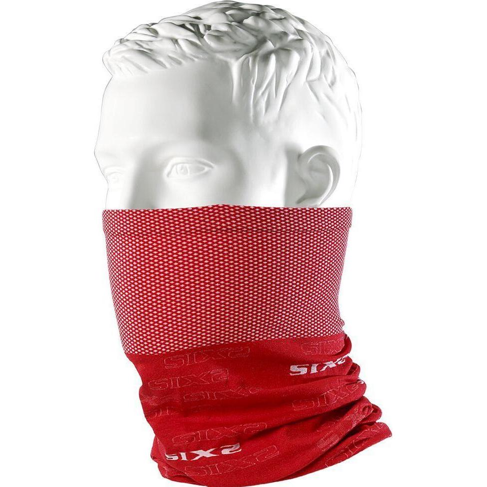 Thumbnail - Sixs, Herren, Sturmhaube + Halsschlauch, Halswärmer TBX, Rot, One Size