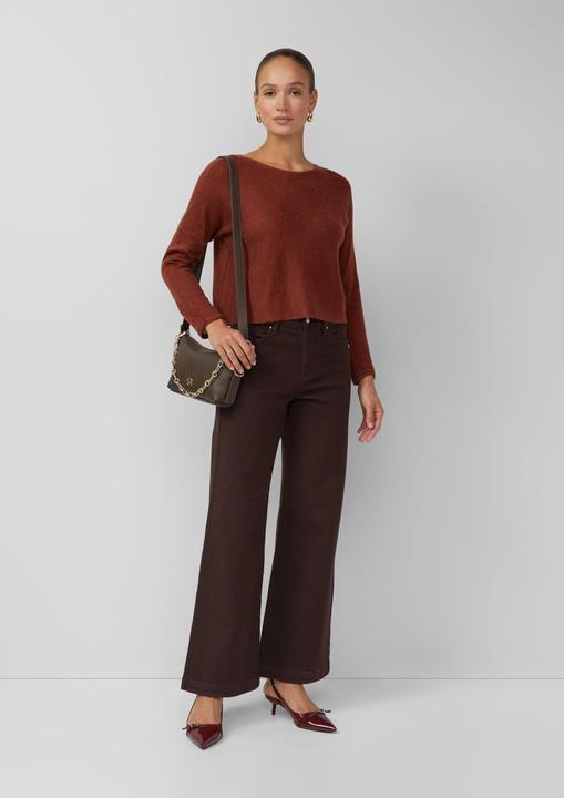 Image du produit s.Oliver Kleid Set aus Satinkleid und Pullover aus Alpaka-Wollmix (36)