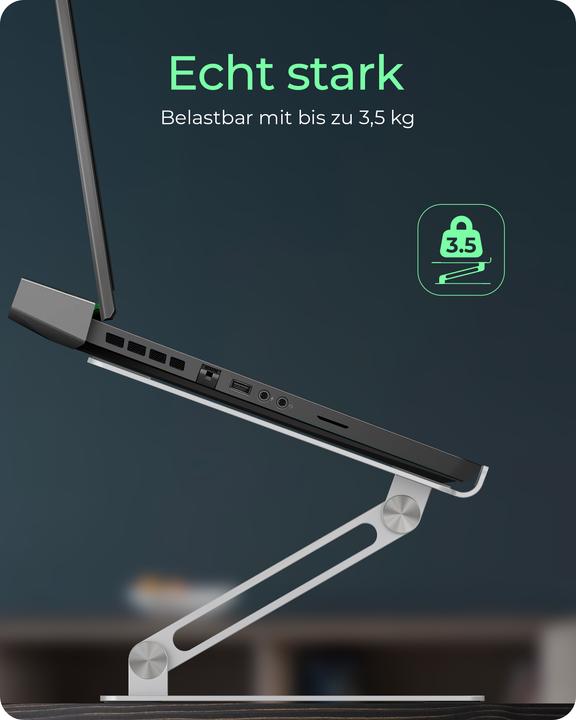 Actual product image Icy Box Notebook holder up to 17", IB-NH300