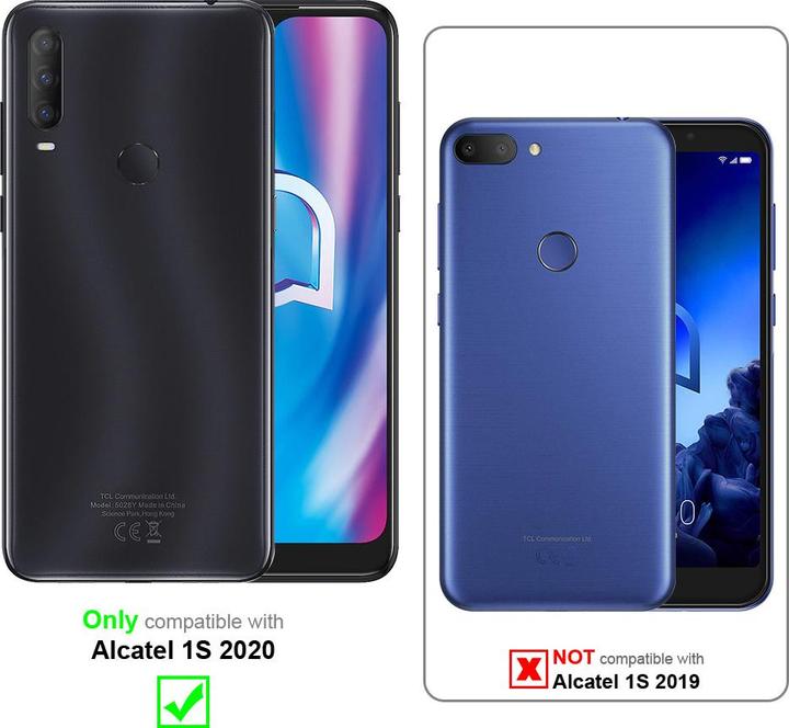 Produktbild Cadorabo Universale Schutzhülle Tasche mit Gürtelclip (Alcatel 1S (2020))