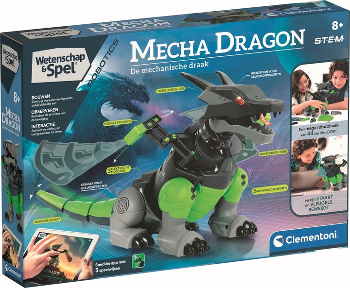 Immagine prodotto Clementoni Scienza e Gioco Robotica - Mecha Dragon