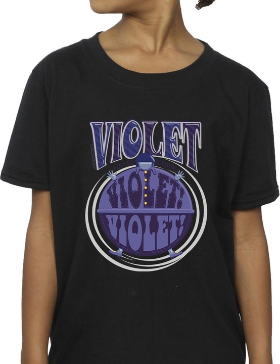 Produktbild Willy Wonka & the Chocolate Factory Violet Turning Violet TShirt Mädchen (140, 146)