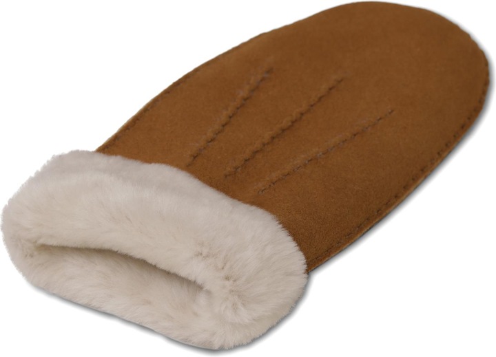 Image du produit Cash-Mere Lederfäustlinge mit Lammfell (M)