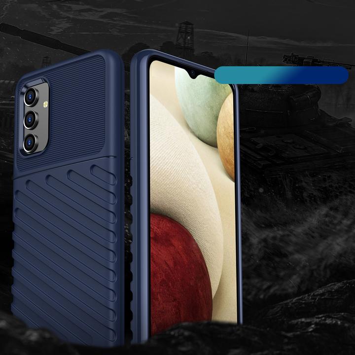 Produktbild Hurtel Thunder Case Flexibel Robuste Panzer Handyhülle TPU Schutzhülle für Samsung Galaxy A13 5G blau (Samsung Galaxy A13 5G)