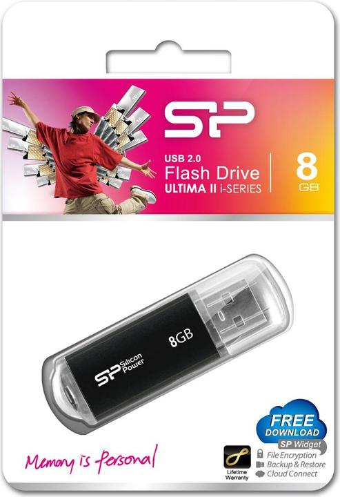 Produktbild Silicon Power Ultima II I-Series - USB-Flash-Laufwerk (8 GB, USB-A)