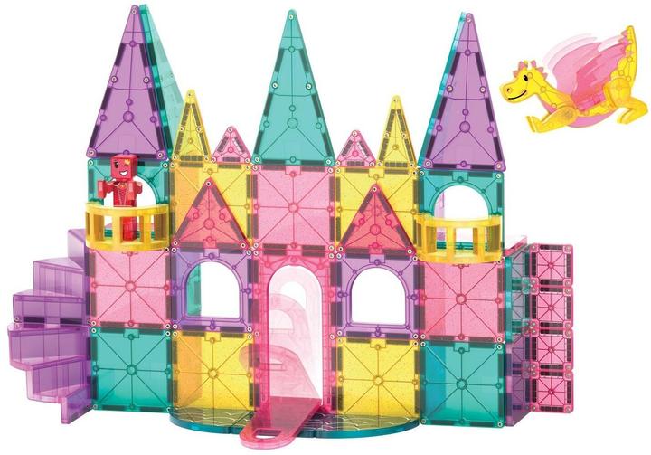 Actual product image Magna-Tiles Deluxe Castle