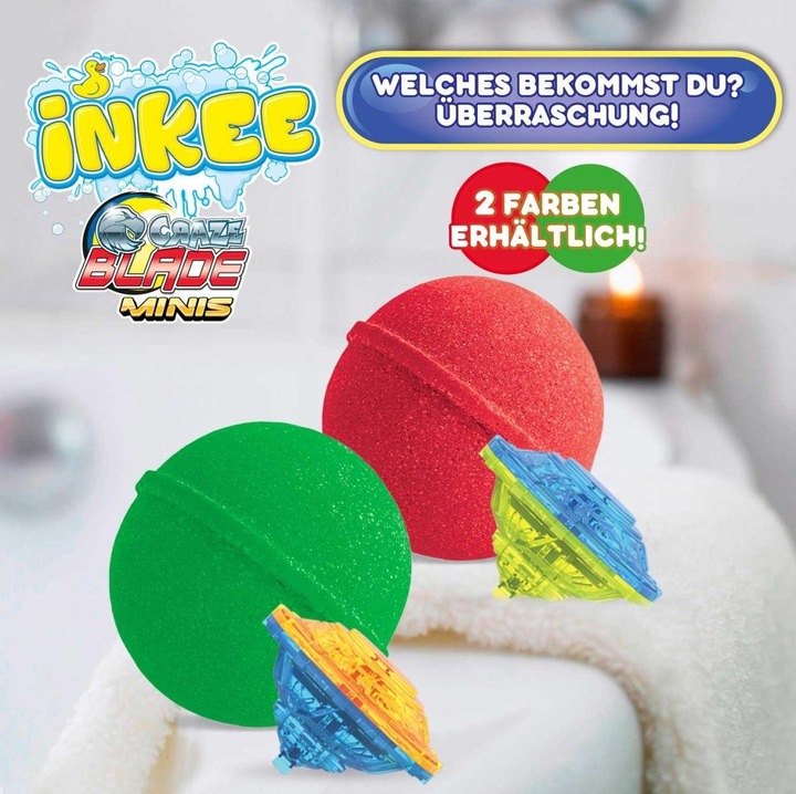 Produktbild Craze Inkee Überraschungs-Badekugel Blade (Badekugeln)