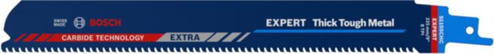 Actual product image Bosch Professional Zubehör Expert 'Thick Tough Metal' S 1155 CHC reciprocating saw blade, 10 pieces