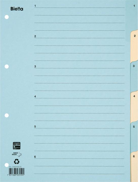 Biella Register Carton