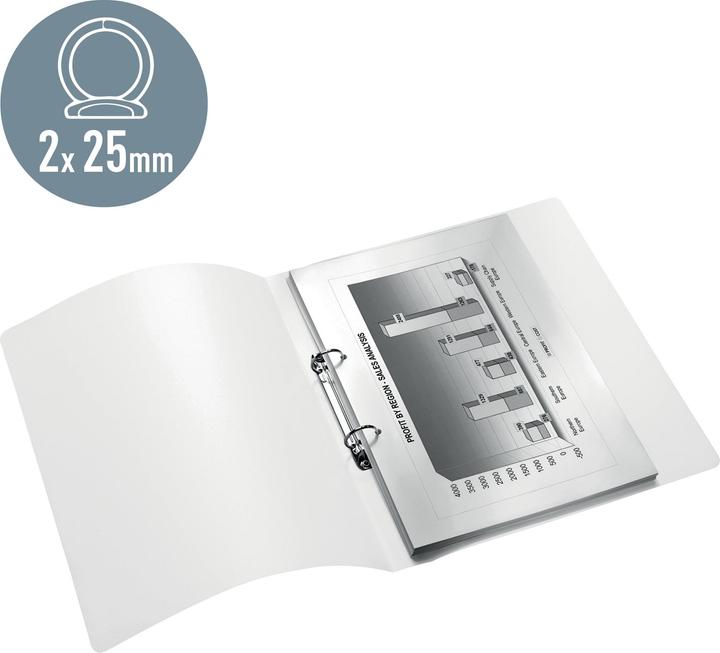 Produktbild Leitz WOW - Ringbuch (A4, 32 mm, 1 Stk.)