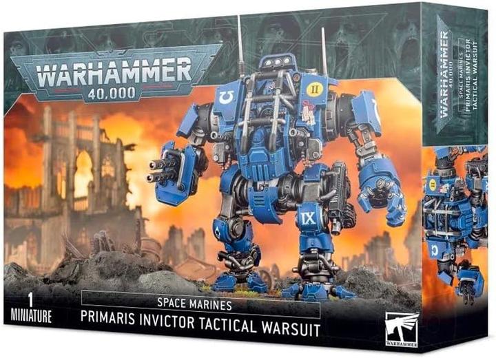 Immagine prodotto Games Workshop Warhammer 40k - Tuta tattica Primaris Invictor degli Space Marine (Materiale sintetico)