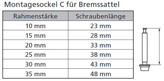 Produktbild Shimano Adapter Befestigungsschraube 15 mm Rahmen (M5x21,8)