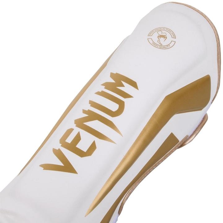 Image du produit Venum Protège-tibias Elite Standup - Blanc/Or-XL (XL)