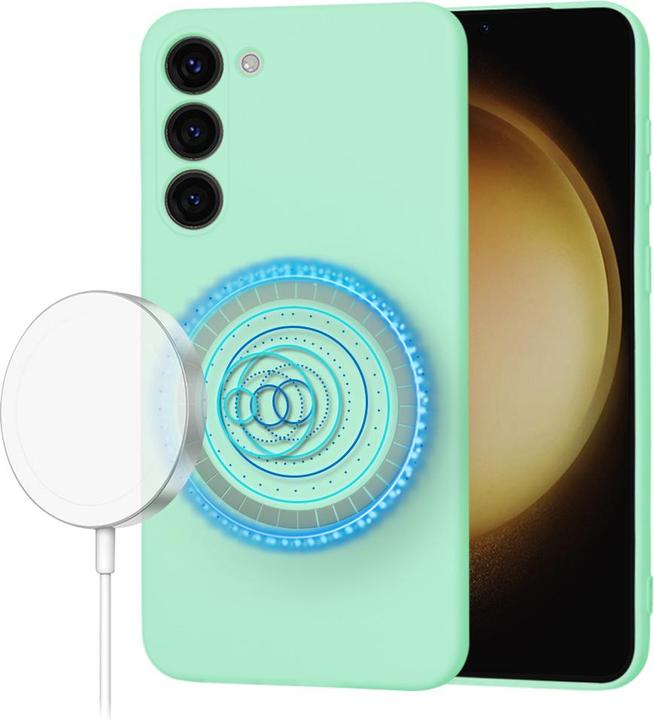 Actual product image Techsuit - SoftFlex MagSafe - Samsung Galaxy S23 Plus - Mint Green (Samsung Galaxy S23+)