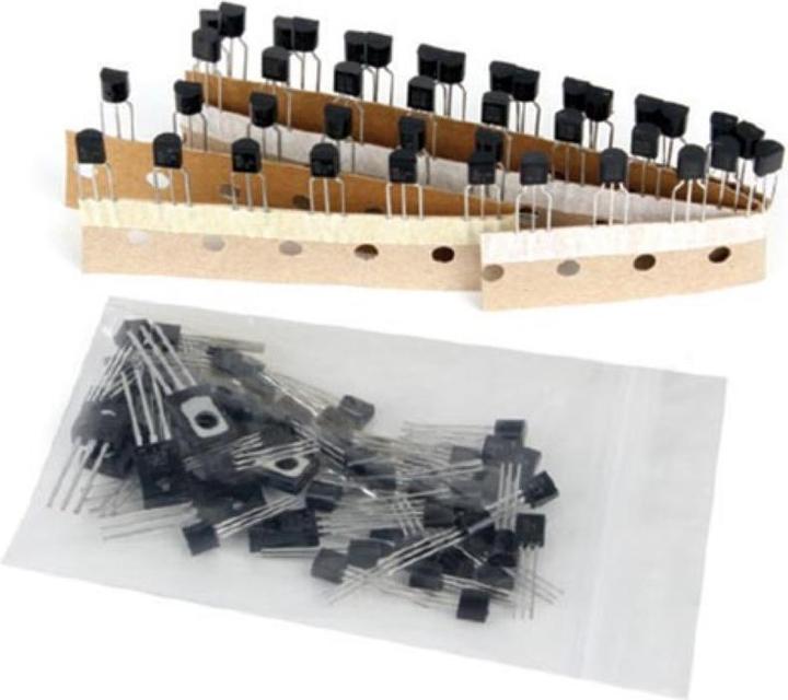 Actual product image Velleman TRANSISTOR SET 100pcs