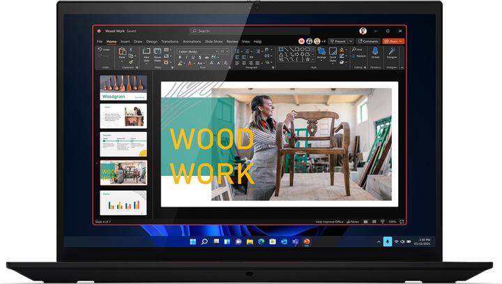 Actual product image Lenovo ThinkPad X1 Extreme Gen 5 (16", 1000 GB, 32 GB, DE, Intel Core i7-12700H)