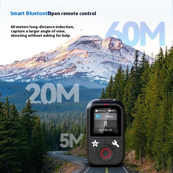 Productafbeelding Telesin Bluetooth Remote V2 For GoPro 12/11/10/9/8/Max (T-S5-RMT-01-TGP) (Held 10, Held 8, Held 9, Held 12, Held 11)