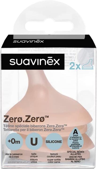 Produktbild Suavinex Saugerset für Schoppen 2 Stk. 0.0 Antikolik A