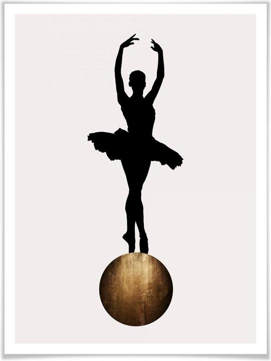 Actual product image Trenddeko prima ballerina (100 x 120 cm)