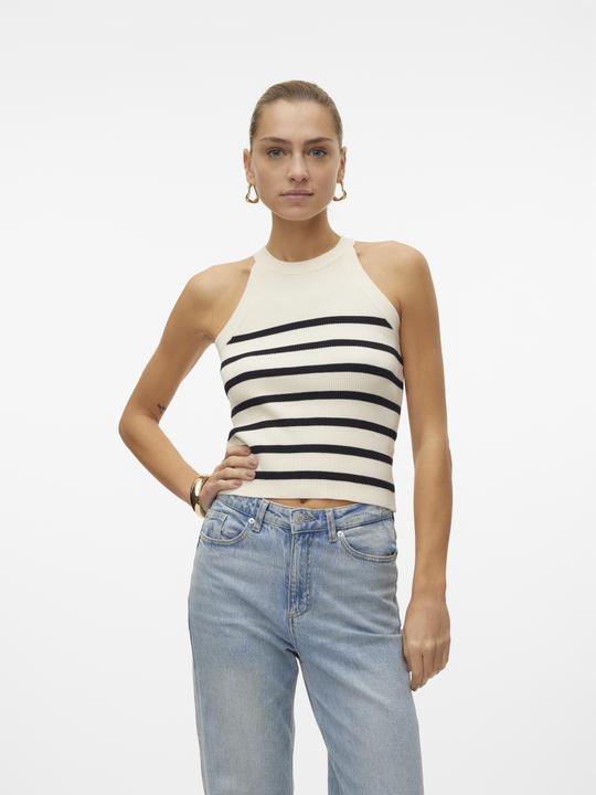Actual product image Vero Moda Vmsaba Rib Sl O-Neck Top Ga Noos (M)