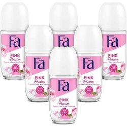 Image du produit Fa Déodorant à bille Pink Passion 50ml - Pack de 6 (Roll-on, 50 ml)