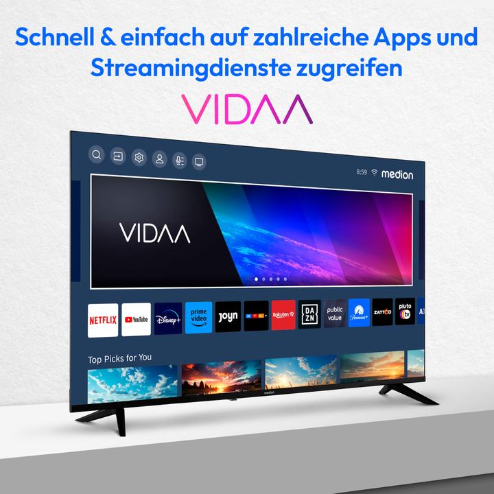 Immagine prodotto Hisense TV Smart TV LCD Ultra HD MEDION® LIFE® X15517 (MD 31642) (55", LCD, 4K)