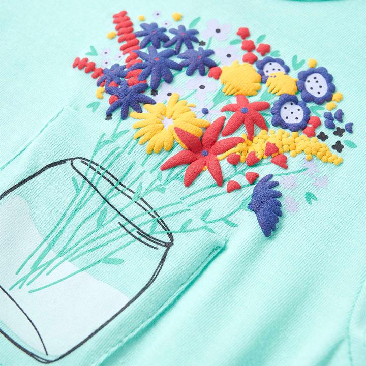 Produktbild VidaXL Kinder-T-Shirt Helles Minzgrün 92,Material: 95 % Baumwolle (92)