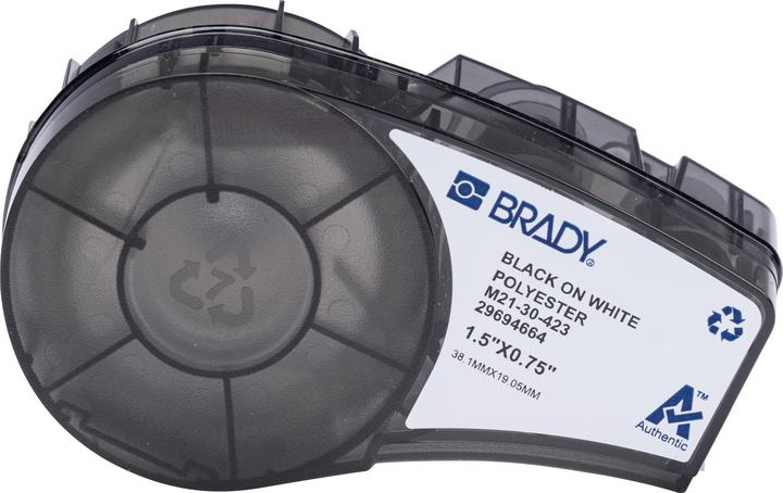Actual product image Brady M21 Series Polyester labels (3.81 cm)