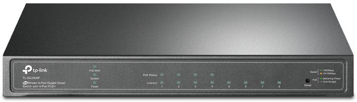Produktbild TP-Link PoE+ Switch Managed Switch 8 x 1G SG2008P 8 Port (8 Ports)