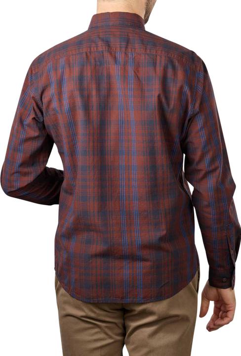 Produktbild Marc O'Polo Button Down Shirt Chest Pocket Multi/Crimson Bro (XXL)