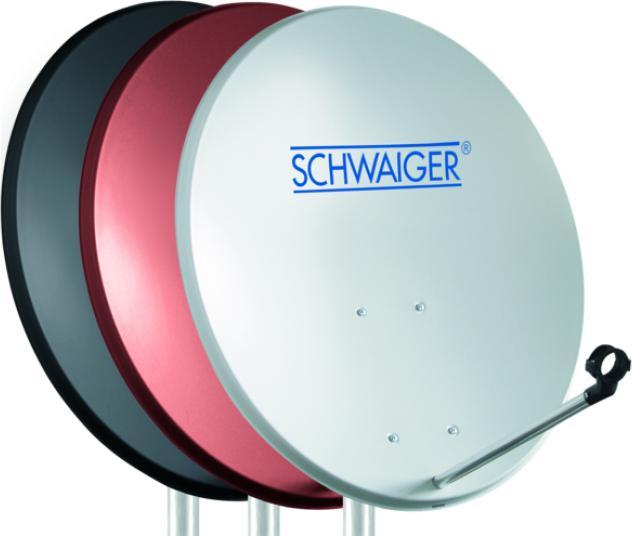 Actual product image Schwaiger SPI550.2 SAT (Parabolic antenna, 35.20 dB, DVB-S / -S2, DAB/ DAB+)